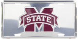 Mississippi State Bulldogs Chrome License Plate