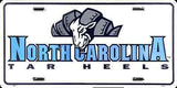 North Carolina Tar Heels License Plate