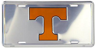 Tennessee Volunteers Chrome License Plate