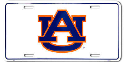 Auburn Tigers License Plate Ua