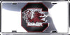 South Carolina Chrome License Plate
