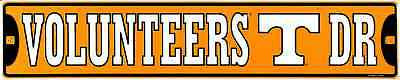 TENNESSEE VOLUNTEERS STREET SIGN VOLUNTEERS BLVD