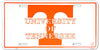 Tennessee Volunteers License Plate