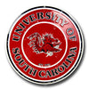 South Carolina Gamecocks Round Metal Sign