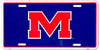 Ole Miss Rebels License Plate M