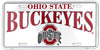 Ohio State Buckeyes License Plate