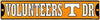 TENNESSEE VOLUNTEERS STREET SIGN VOLUNTEERS BLVD