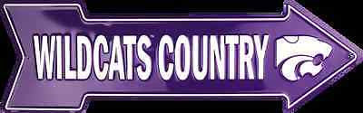 Kansas State Wildcats Country Arrow Sign