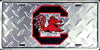 South Carolina Diamond License Plate