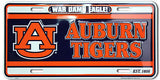 Auburn Tigers License Plate