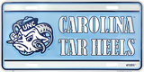 North Carolina Car Truck Tag License Plate North Carolina Tar Heels Metal Sign