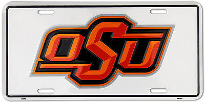 Oklahoma State Cowboys License Plate