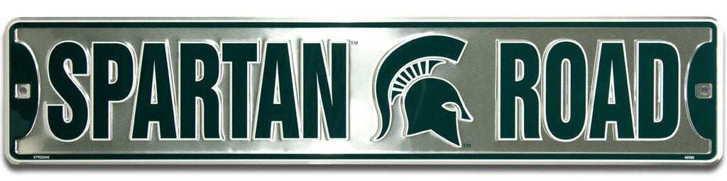 Michigan State Spartans Street Sign