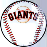 San Francisco Giants Round Baseball Sign