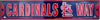 St. Louis Cardinals Way Street Sign