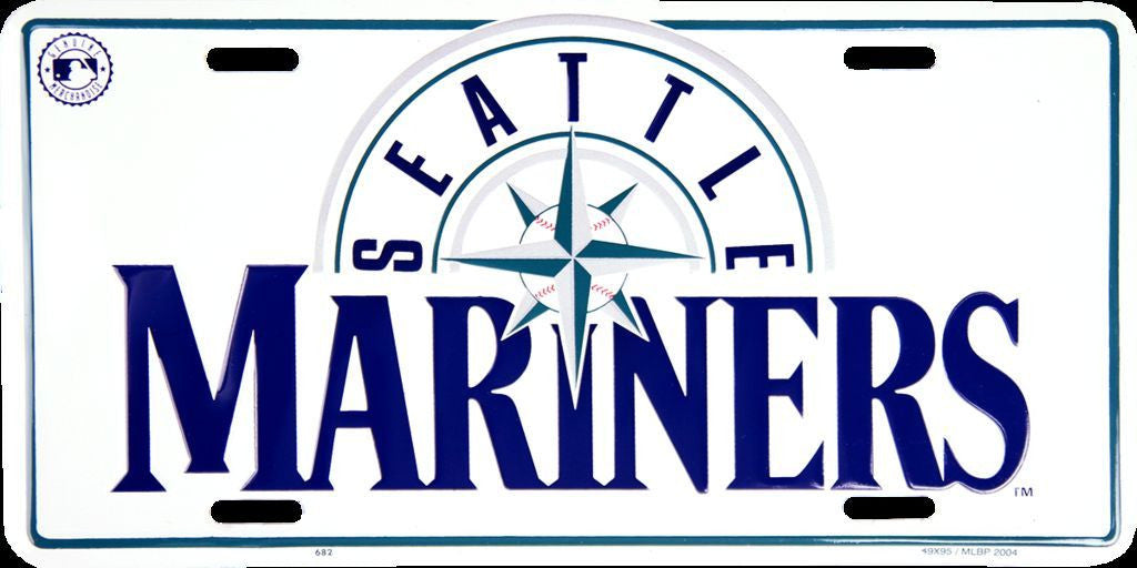 Seattle Mariners License Plate