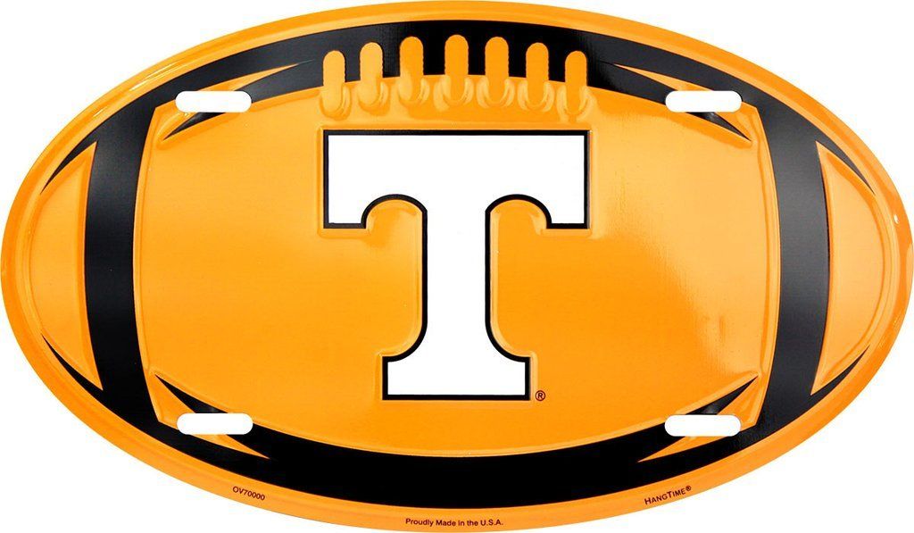 Tennessee Vols Oval License Plate