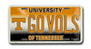 Tennessee Volunteers Plate Go Vols