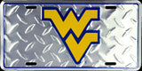 West Virginia Car Truck Tag Diamond License Plate Mountaineers Metal Sign