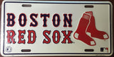 Boston Red Sox License Plate
