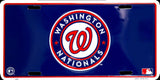 Washington Nationals License Plate