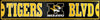 Missouri Tigers Street Sign