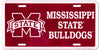 Mississippi State Bulldogs License Plate