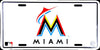 Miami Marlins License Plate