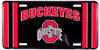 Ohio State Buckeyes License Plate