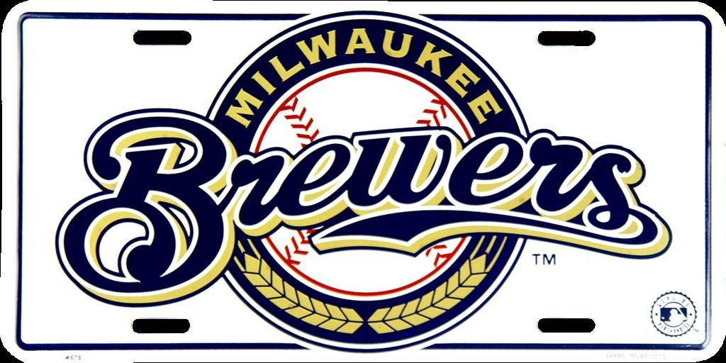 Milwaukee Brewers License Plate