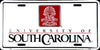 South Carolina Gamecocks License Plate