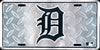 Detroit Tigers Diamond License Plate