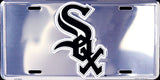 Chicago White Sox Chrome License Plate