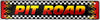 Pit Road Metal Racing Street Sign