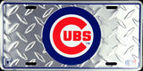 Chicago Cubs Diamond License Plate