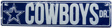 Dallas Cowboys Street Sign  Metal 24 X 5.5