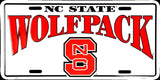 Nc State Wolfpack License Plate