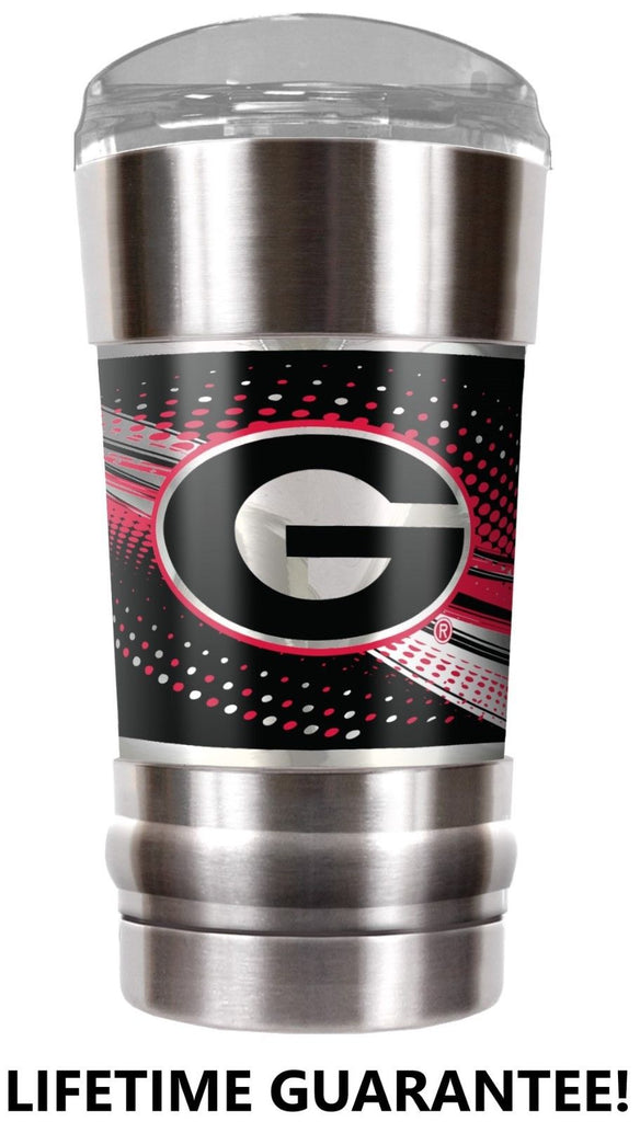 Georgia Vacuum Insulated Stainless Steel Tumbler 20Oz Travel Mug Bulldogs