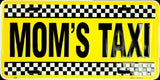 Mom'S Taxi License Plate