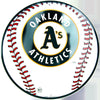 Oakland A'S Athletics Round Baseball Sign