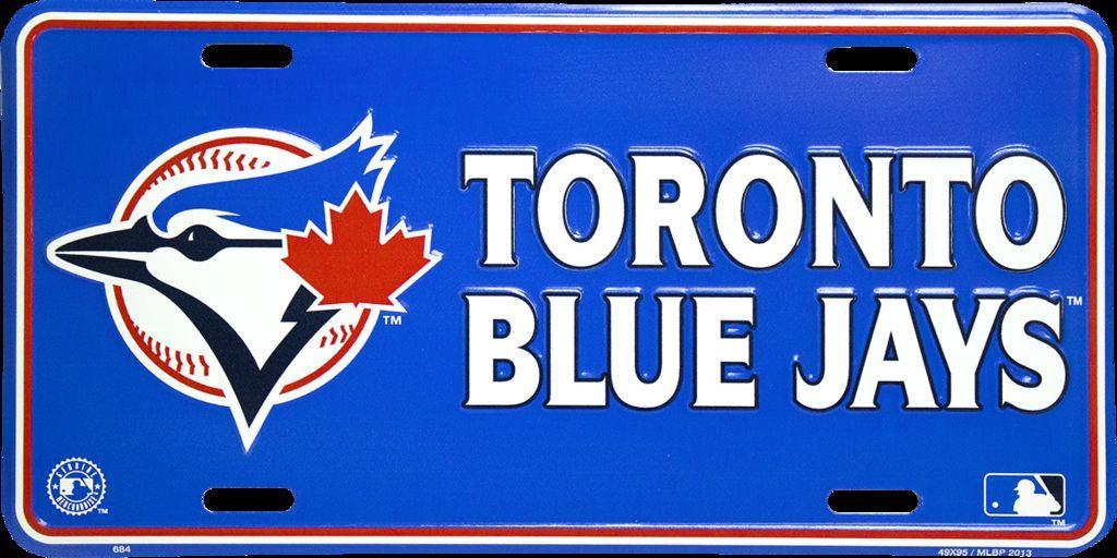 Toronto Blue Jays License Plate