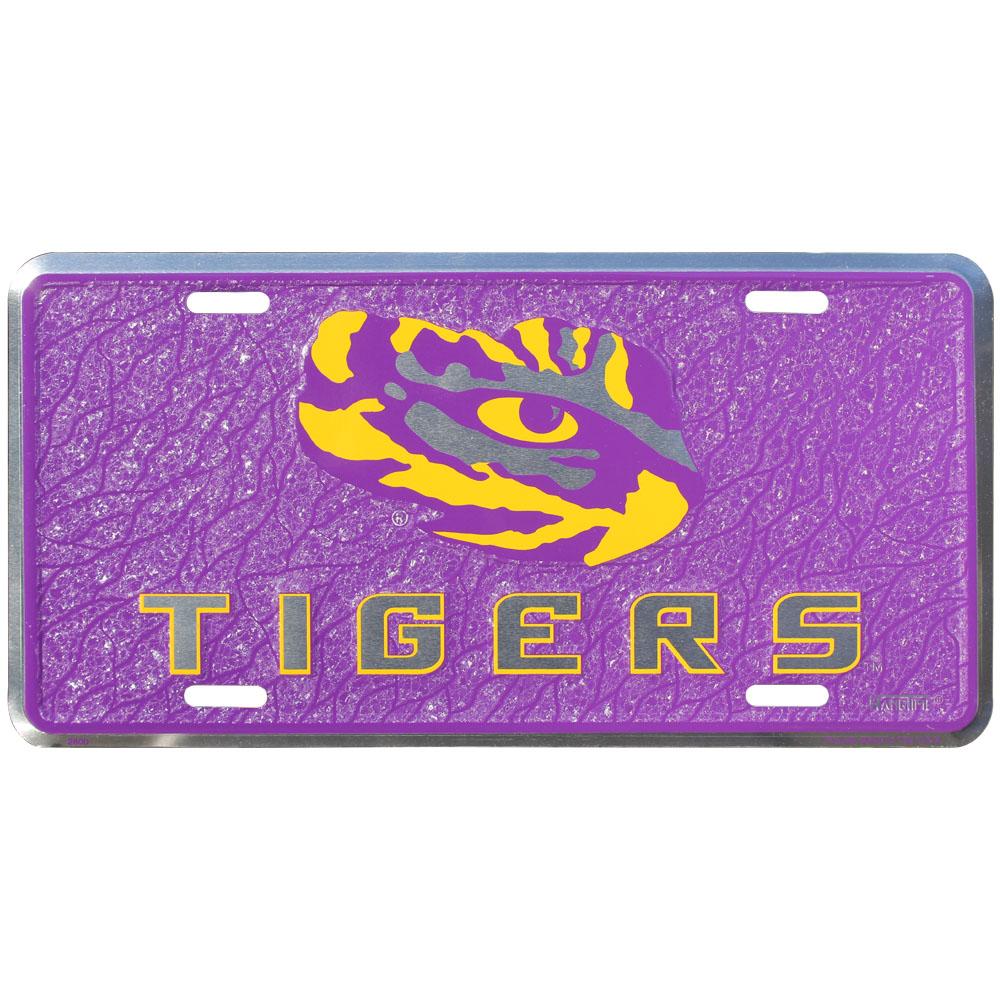 Lsu Tigers License Plate Mosaic