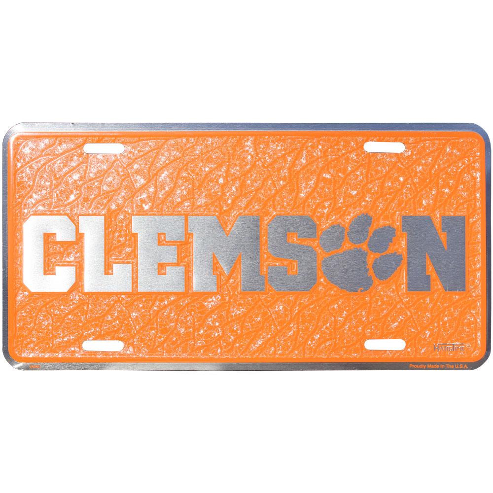 Clemson Tigers License Plate Mosaic