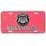 Georgia Bulldogs License Plate Mosaic