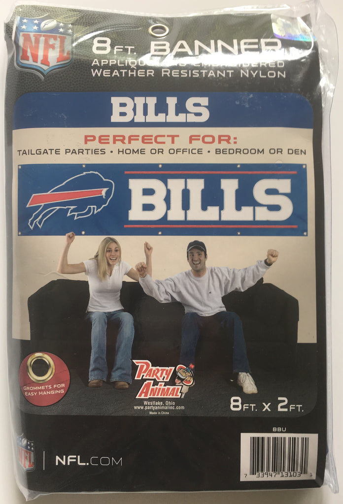 Buffalo Bills You'Re In Bills Country 8' X 2' Banner 8 Foot Heavyweight Sign