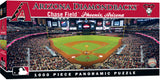 ARIZONA DIAMONDBACKS PANORAMIC JIGSAW PUZZLE MLB 1000 PC CHASE FIELD PHOENIX AZ