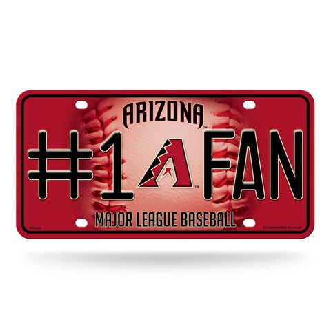 Arizona Diamondbacks Car Tag Metal Dbacks