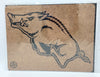 Arkansas Razorback Tusk Mini Stencil Craft 14.5