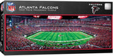 Atlanta Falcons Stadium Panoramic Jigsaw Puzzle NFL 1000 Pc Georgia Dome