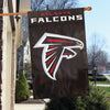 ATLANTA FALCONS APPLIQUE EMBROIDERED 2 SIDED OVERSIZED HOUSE FLAG INDOOR OUTDOOR